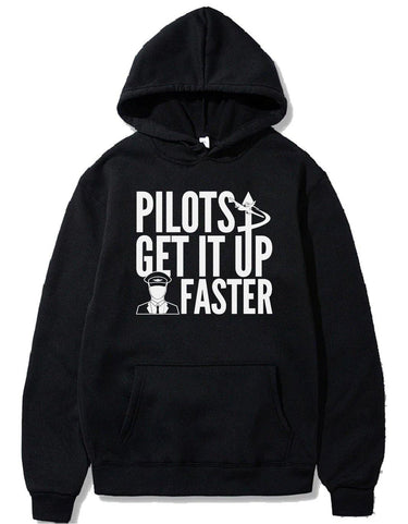PILOTS GET IT UP FASTER DESIGNED PULLOVER THE AV8R